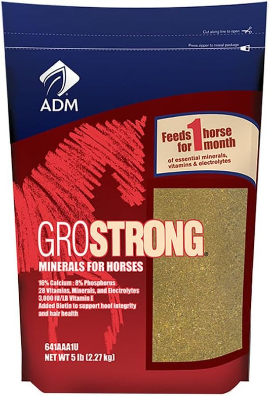 ADM Animal Nutrition 5 lb Horse Vitamin and Mineral Supplement - Single Piece Pack