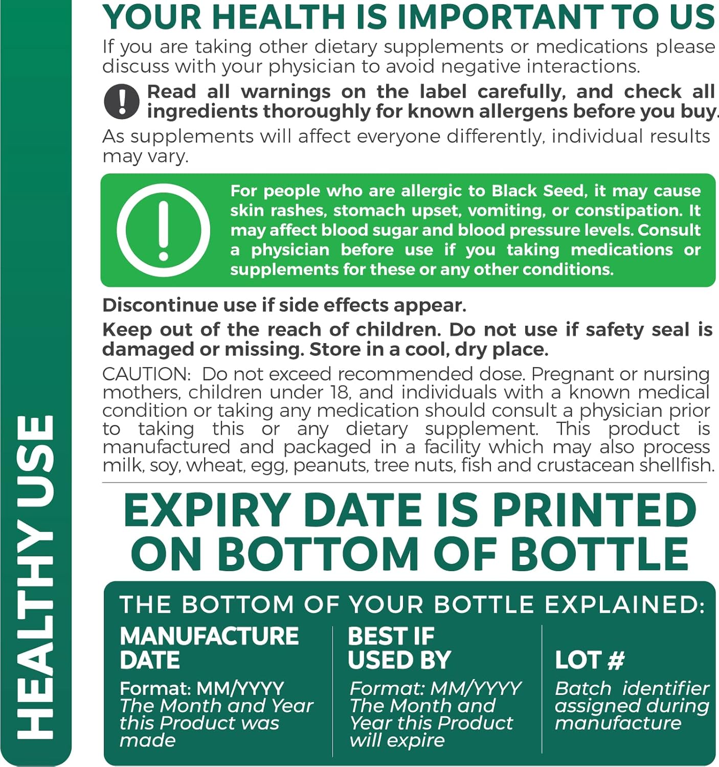 Adrenal Power Pack: Adrenal Support & Cortisol Manager with Premium Black Seed Oil - Non-GMO & Vegan Cold-Pressed Formula