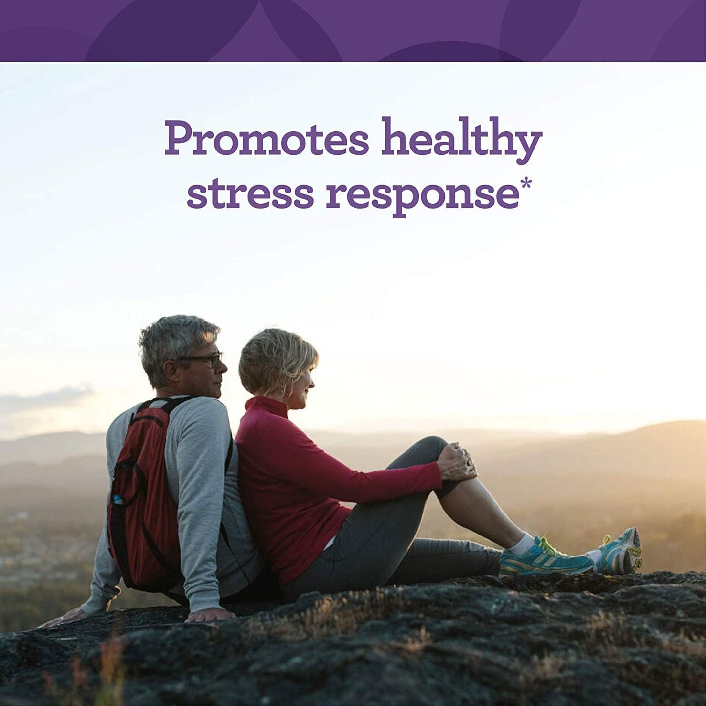 Adrenal Response Herbal Supplement with Ashwagandha - Promotes Stress Management - Non-GMO, Vegetarian - 90 Tablets