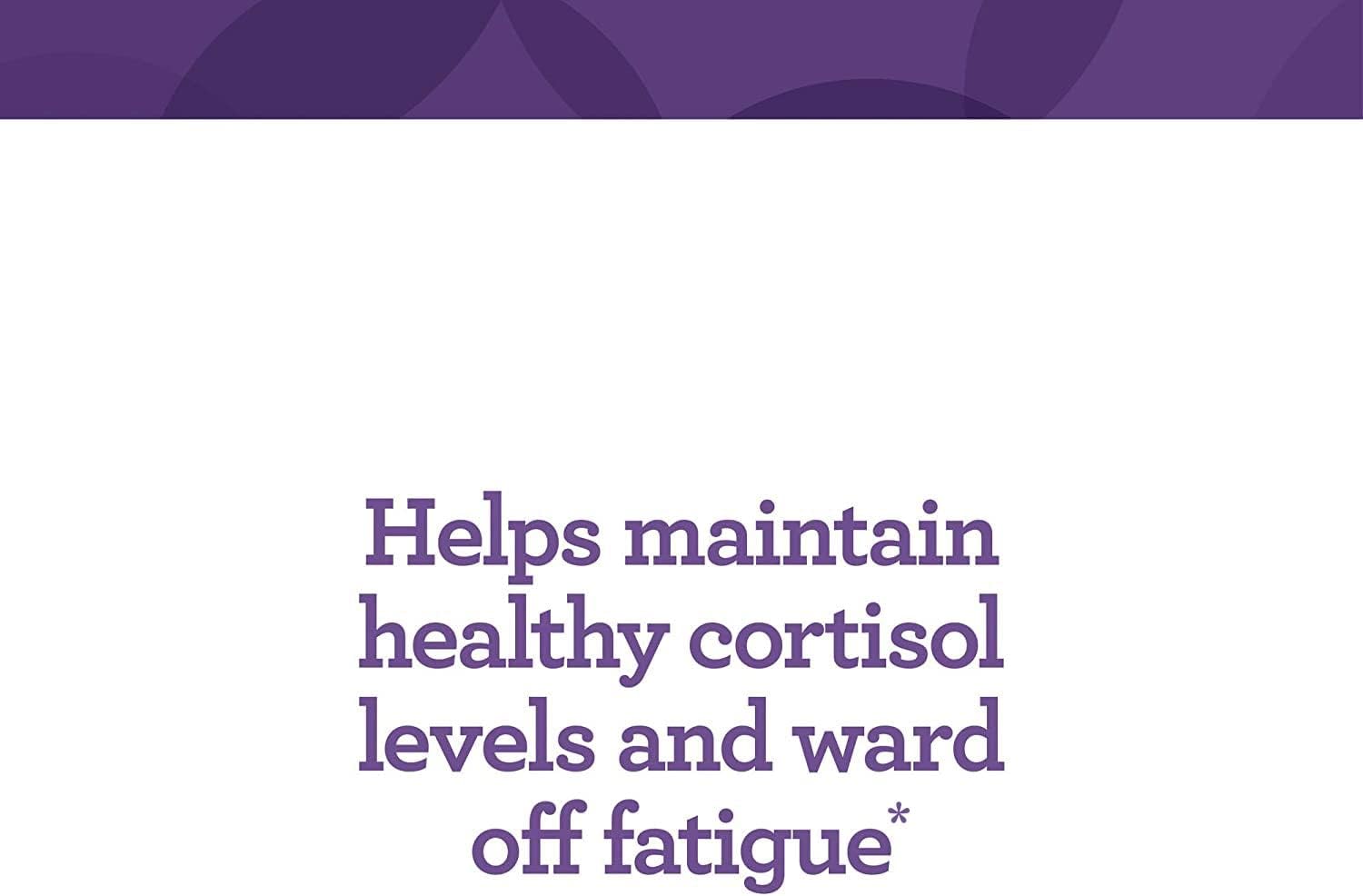 Adrenal Response Herbal Supplement with Ashwagandha - Promotes Stress Management - Non-GMO, Vegetarian - 90 Tablets