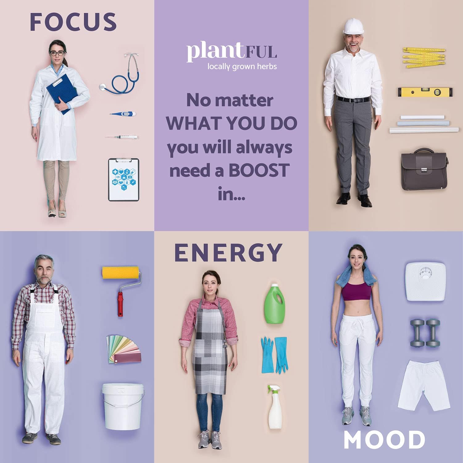 Adrenal Support & Cortisol Manager Supplement with High Purity Adaptogens for Natural Energy & Mood Boost