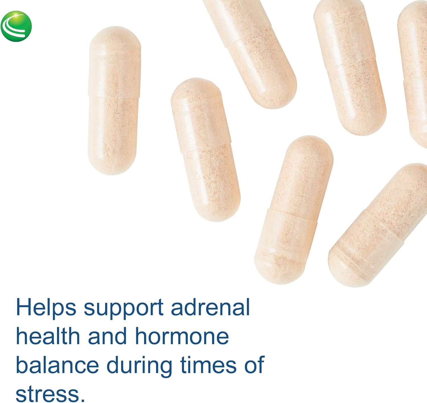 Adrenal Support Plus Capsules with Pregnenolone, DHEA, Herbs & Micronutrients - Promotes Healthy Adrenal Function - 60 Count
