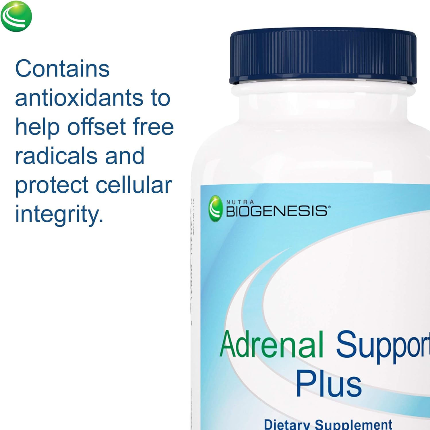 Adrenal Support Plus Capsules with Pregnenolone, DHEA, Herbs & Micronutrients - Promotes Healthy Adrenal Function - 60 Count