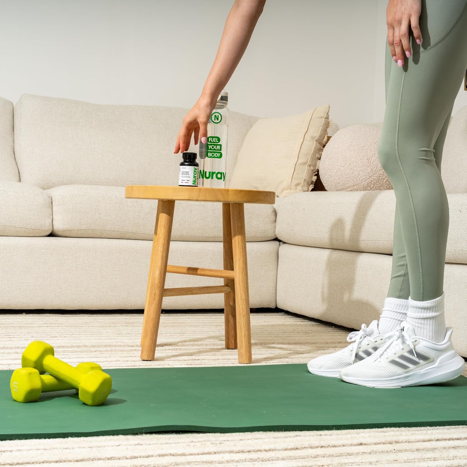 Adrenal Support Supplement with Rhodiola Rosea and Ashwagandha - Promotes Energy, Gluten-Free, Vegetarian - 60 Capsules