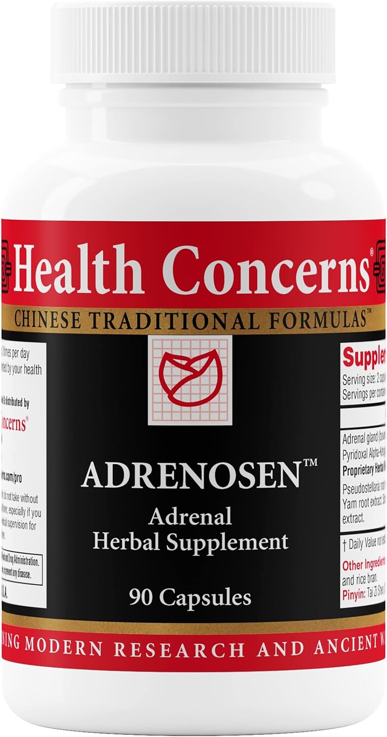 Adrenosen: Adrenal Support & Kidney Health Supplement - 90 Capsules for Overall Health