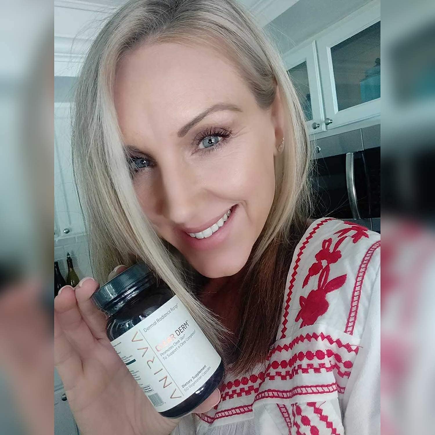 Adult Acne Supplement with Zinc for Hormonal Acne - Anirva ClearDerm Zinc Pills for Rosacea Skin