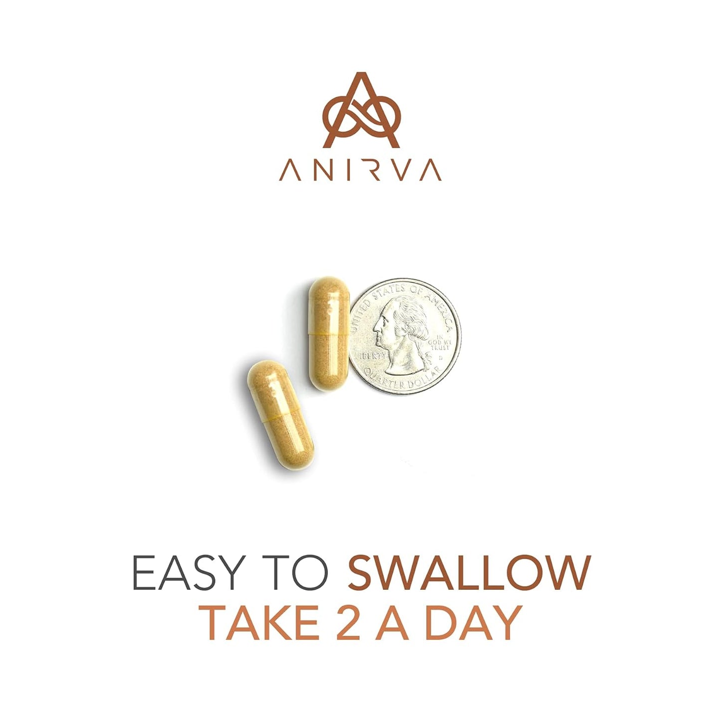 Adult Acne Treatment: 2-Pack Zinc Pills with Probiotics by Anirva - Clear Derm Solution for Hormonal Acne