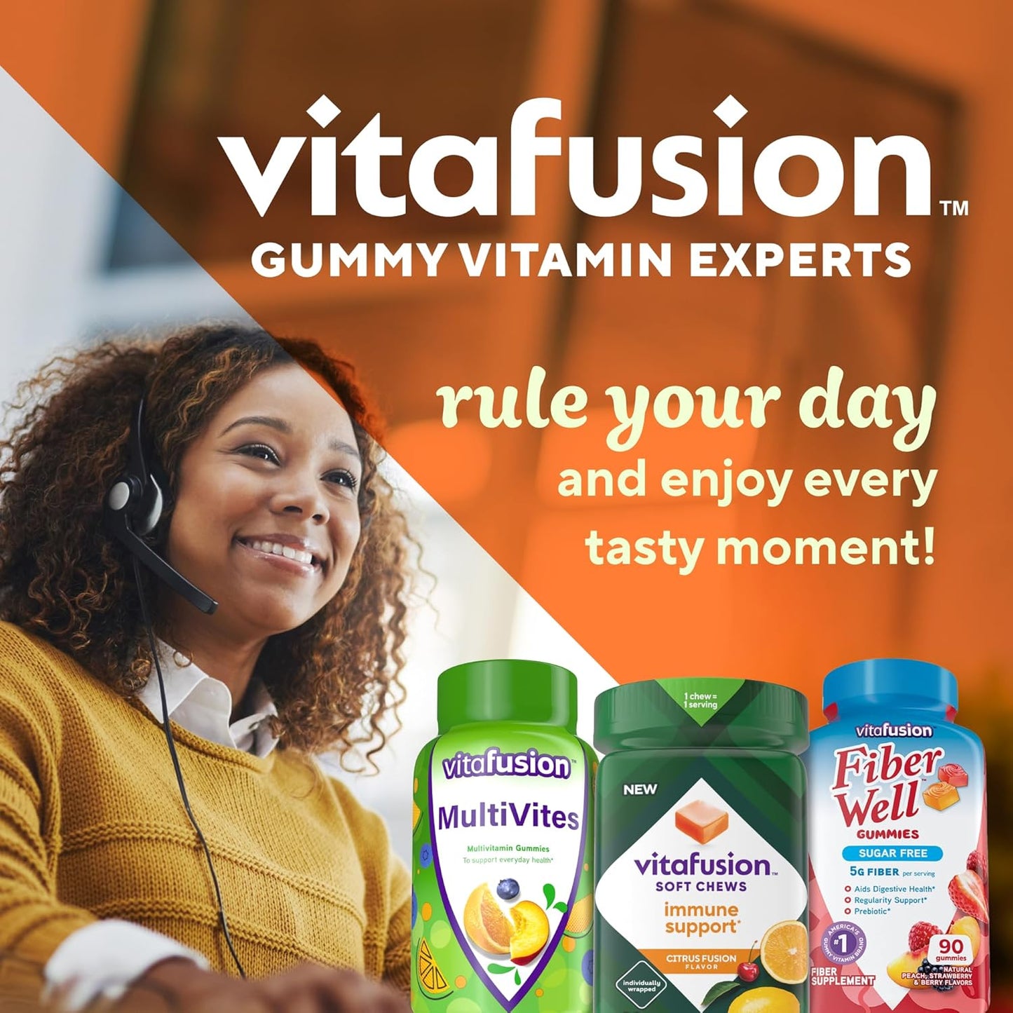 Adult Vitamin C Soft Chews for Immune Support - Citrus Fusion Flavor - 30 Chews