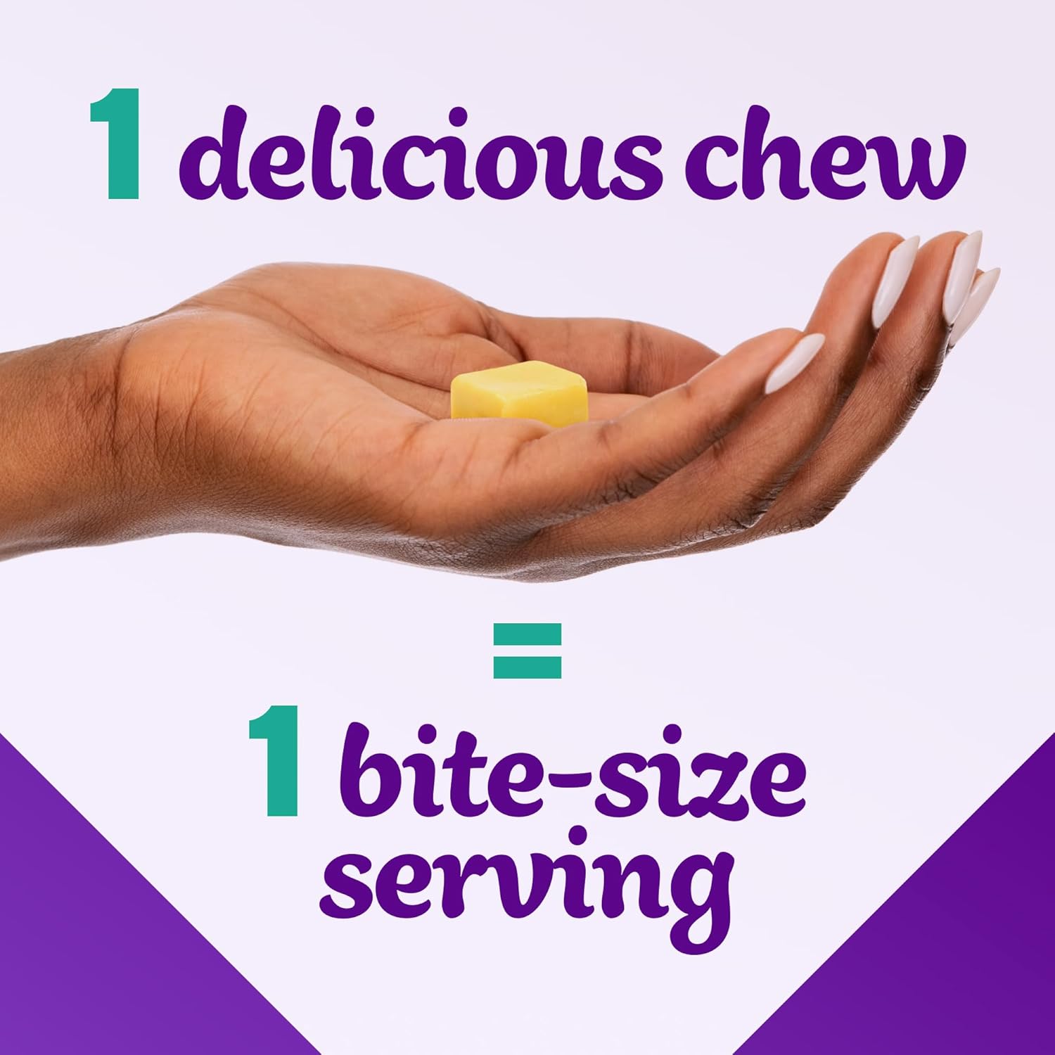 Adult Vitamin D Soft Chews for Muscle & Bone Support - Tropical Fusion Flavor, 30 Day Supply