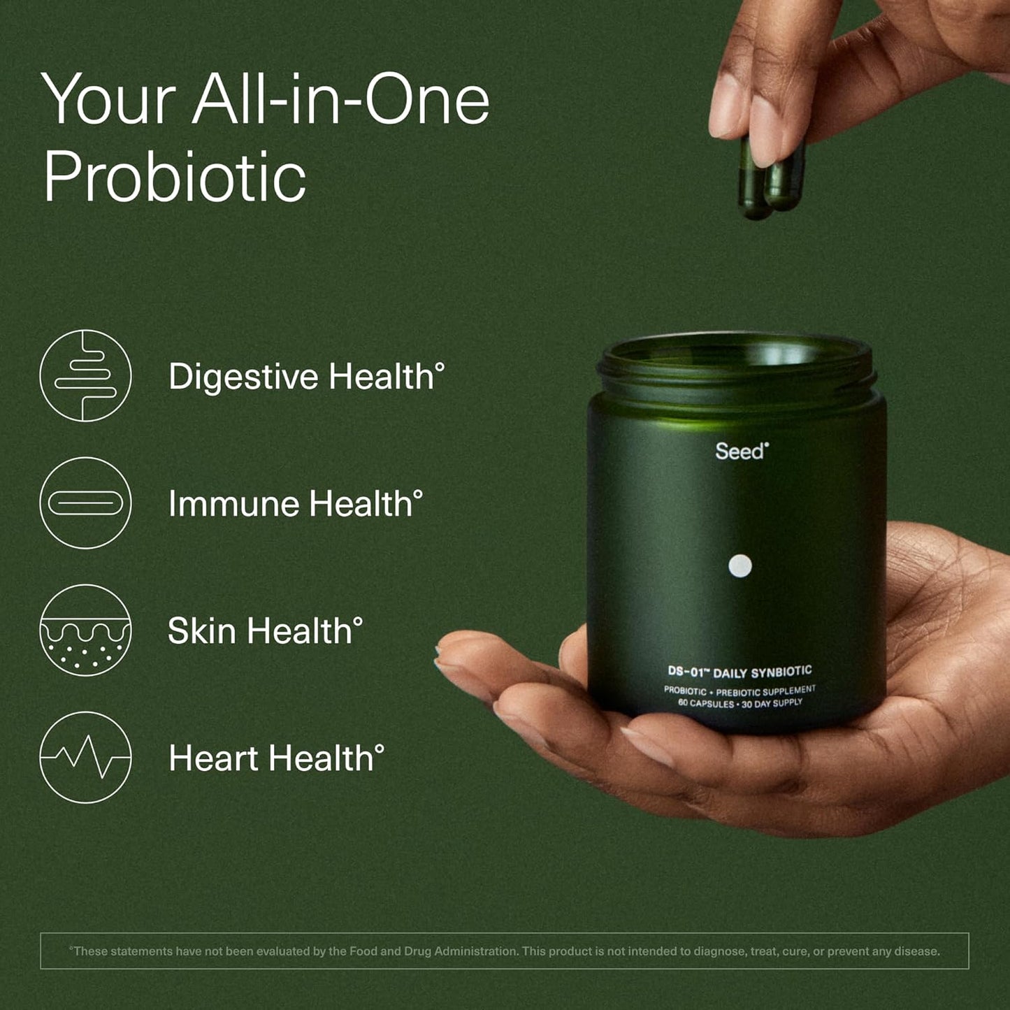 Adults and Kids Seed Prebiotic & Probiotic Bundle - Daily Synbiotic for Women & Men, Pediatric Daily Synbiotic - Gut Health, Immune Support - 2-Piece Bundle