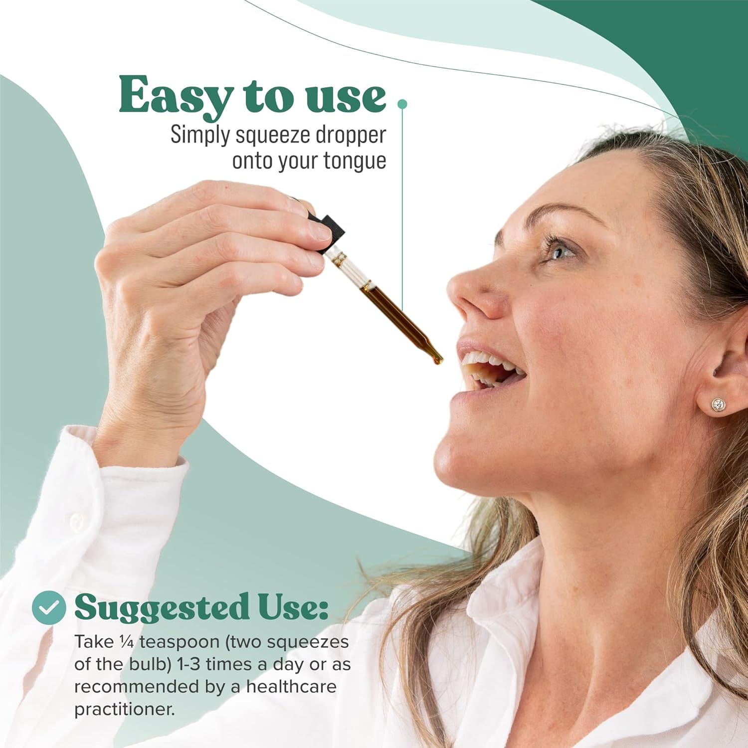 Advanced Adrenal Support Tincture with Liquid Delivery for Better Absorption - Includes Ashwagandha, B-Vitamins, Magnesium - Rejuvica Health Active Adrenal