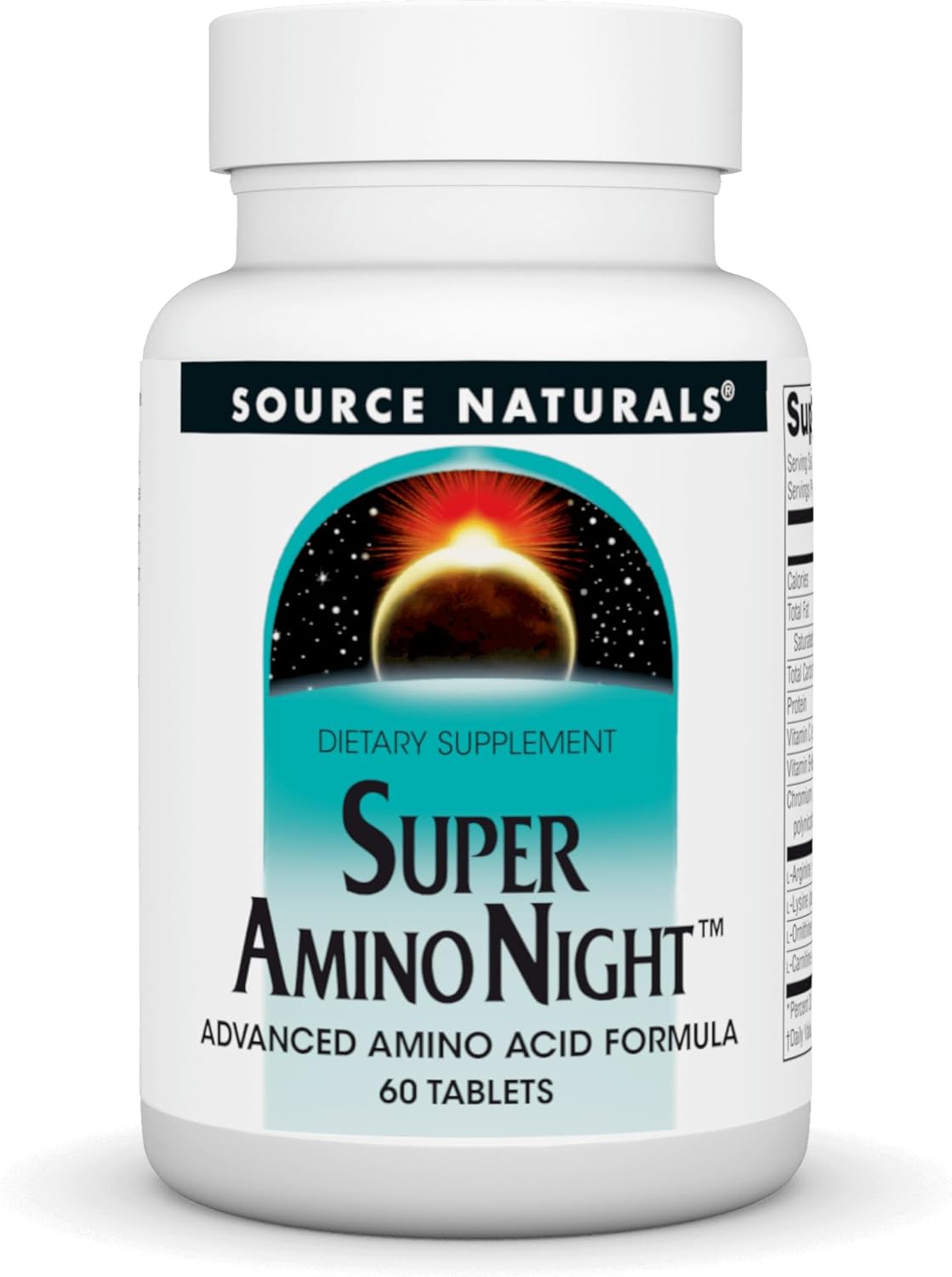 Advanced Amino Acid Formula for Nighttime Recovery - 60 Capsules by Source Naturals