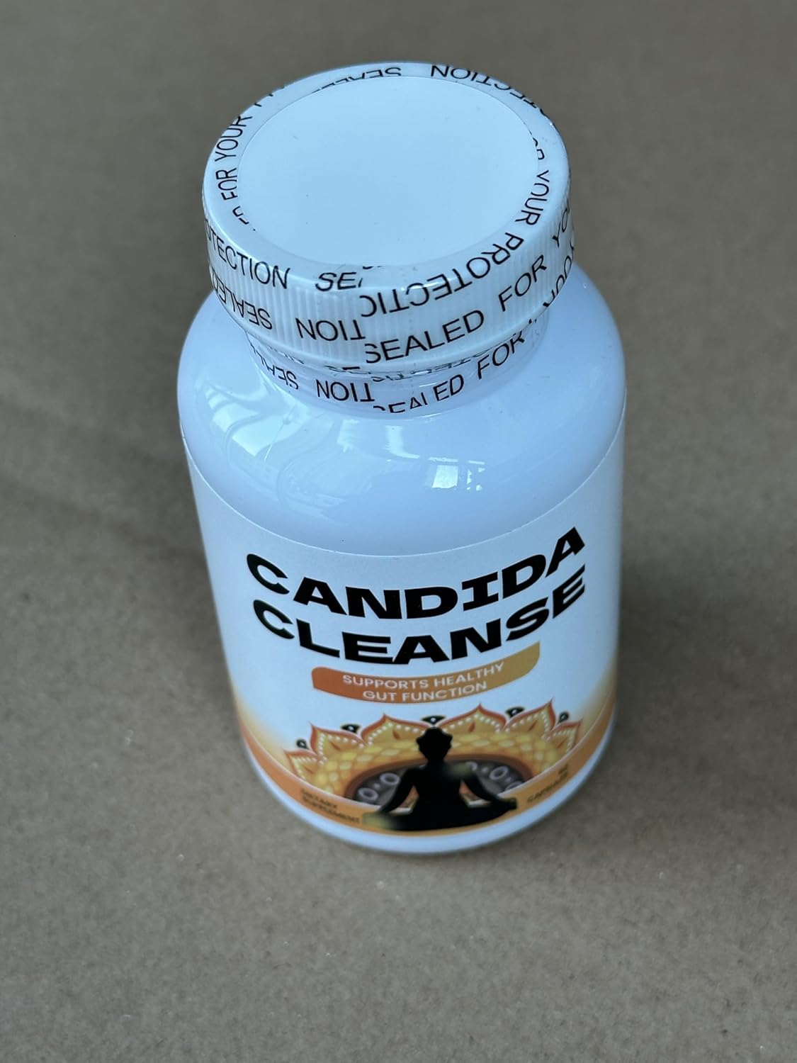 Advanced Candida Cleanse Supplement - Gut & Colon Support with Oregano Leaf, Wormwood, Black Walnut, and Caprylic Acid Formula