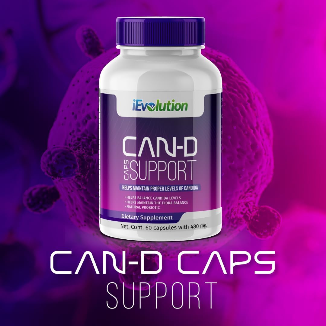 Advanced Candida Control Supplement with Natural Ingredients for Immune & Digestive Support