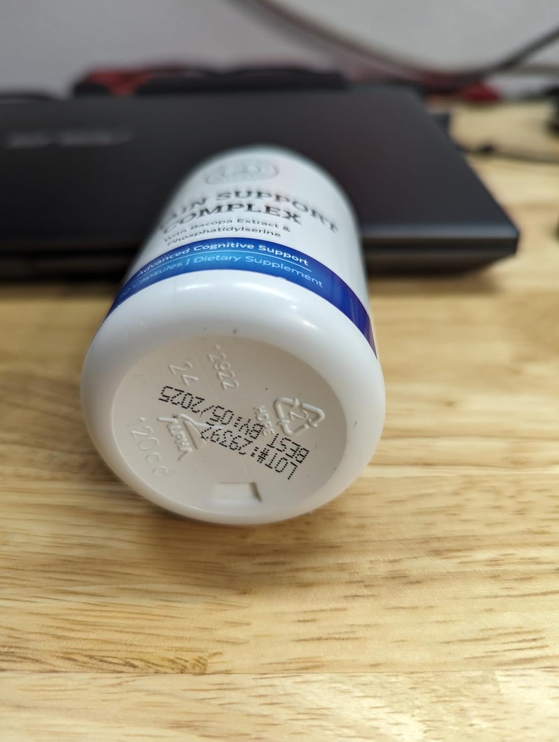 Advanced Cognitive Support Supplement with Ginkgo Biloba, Bacopa Monnieri, Phosphatidylserine, Huperzine-A, St. John's Wort - 30 Ct - Brain Support Complex