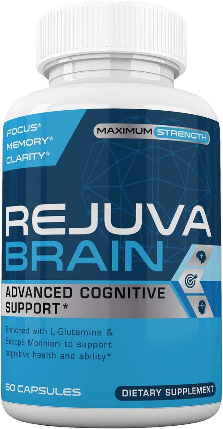 Advanced Cognitive Support Supplement with L-Glutamine & Bacopa Monnieri for Enhanced Cognitive Health & Function