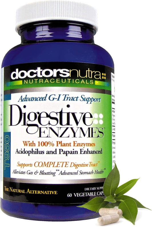 Advanced Digestive Enzymes Supplement for Natural GI Support - Doctors Nutra Nutraceuticals Tract 950