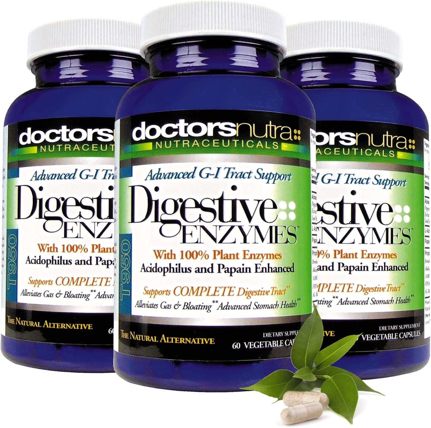 Advanced Digestive Enzymes Supplement for Natural GI Support - Doctors Nutra Nutraceuticals Tract 950