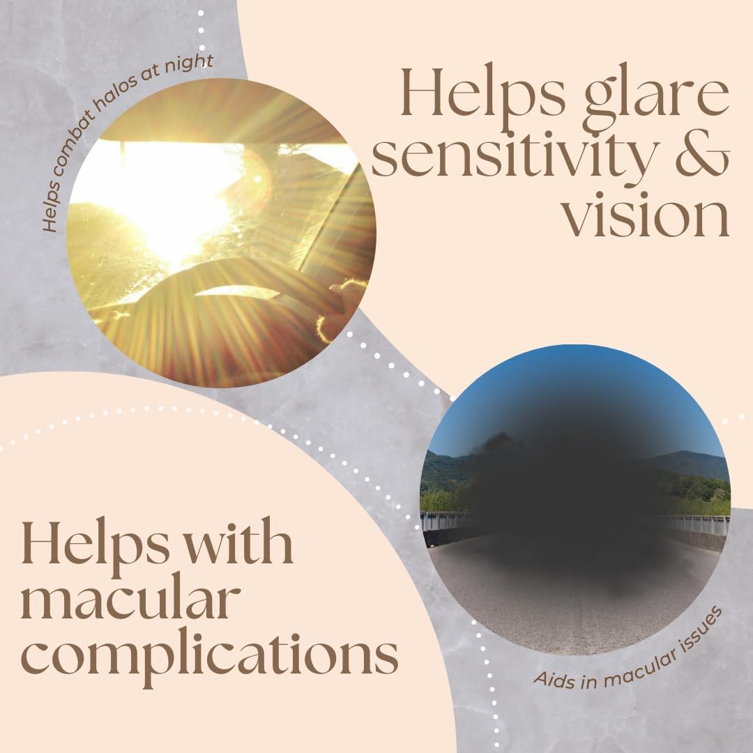 Advanced Eye Health Supplement with Enhanced Absorption - AREDS 2 Plus Formula with Lutein, Zeaxanthin, Bilberry, Eyebright, Zinc, ALA, Quercetin & More