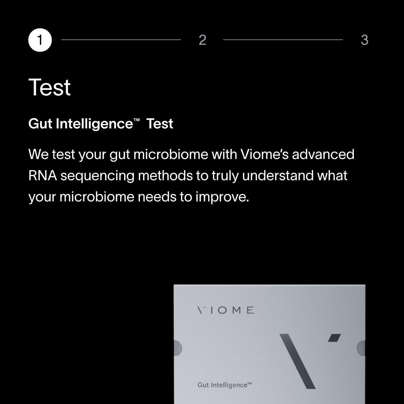 Advanced Gut Microbiome Analysis Kit with Viome: RNA and AI Technology for Custom Nutrition and Supplement Trial