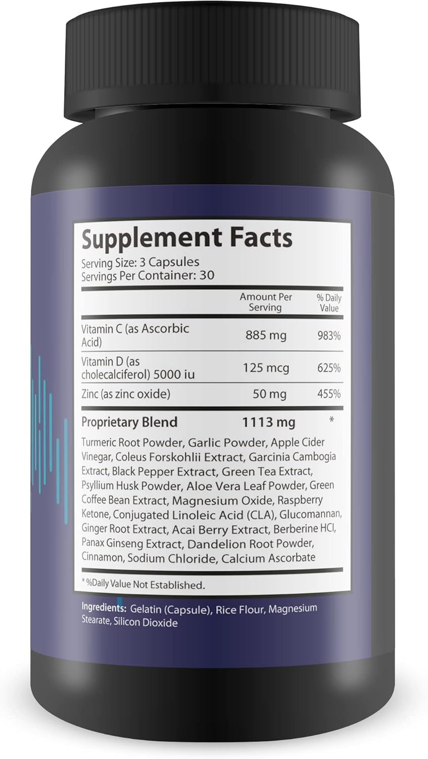 Advanced Hearing Formula with Vitamin D & Antioxidants for Inner & Middle Ear Health - Promotes Circulation & Healthy Hearing