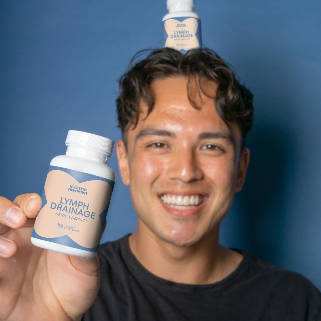 Advanced Holistic Lymph Drainage Supplement for Detox, Puffiness, and Bloating