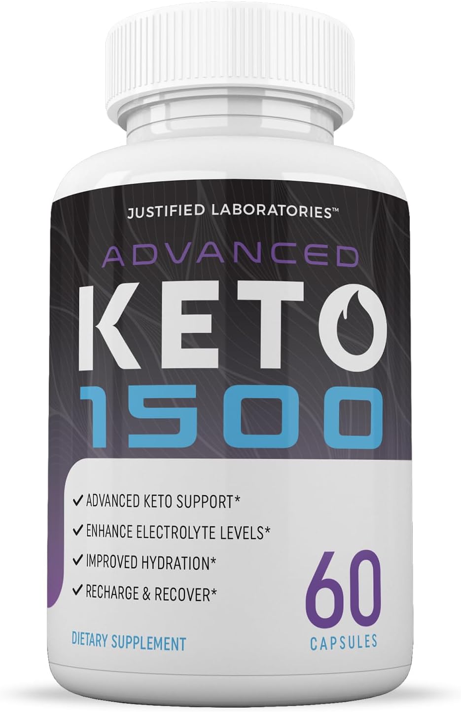 Advanced Keto 1500 Pills 3 Pack 1275MG - New Formula with Apple Cider Vinegar, Olive Oil, Green Tea - 180 Capsules