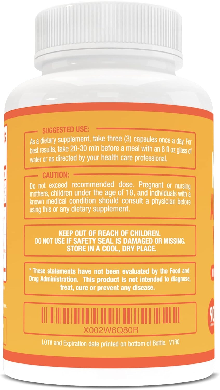 Advanced Keto + ACV Capsules with BHB for Energy, Cleanse, Digestive Health - 90 Capsules