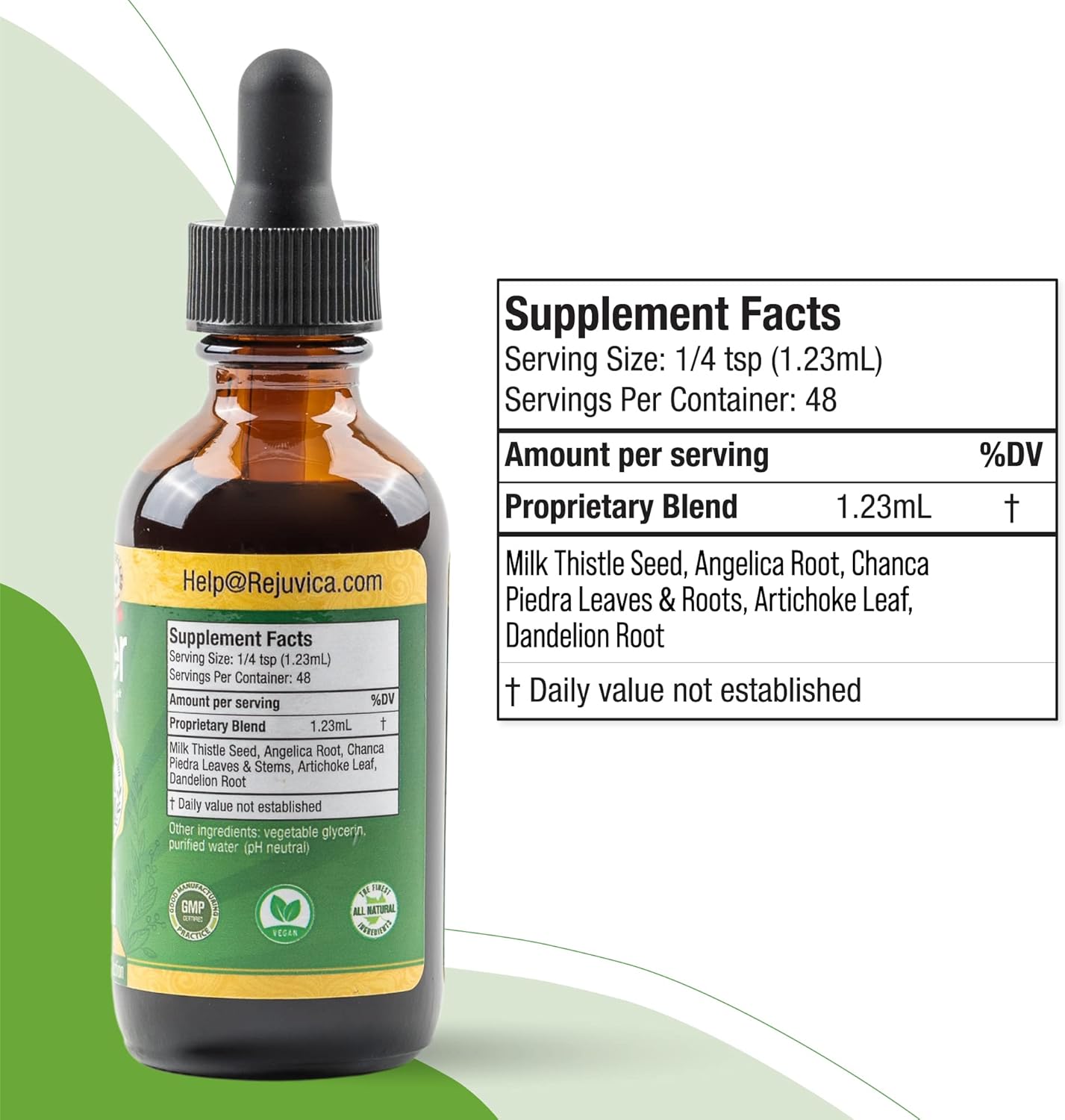 Advanced Liquid Liver & Digestion Support - VitaLiver & DigestaPro - Milk Thistle, Chanca Piedra, Artichoke, Dandelion & More - Better Absorption Formula