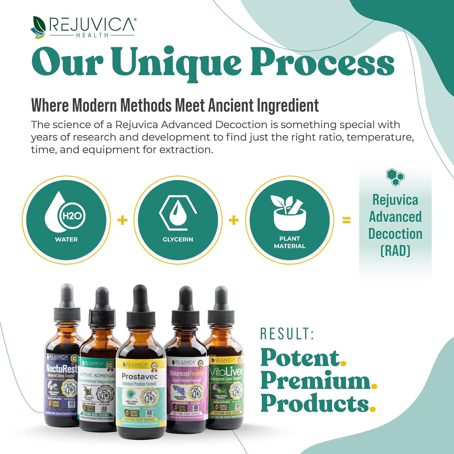 Advanced Liquid Prostate Support Supplement for Men - Enhanced Absorption with Pygeum, Saw Palmetto, Stinging Nettle, Turmeric, Damiana & More by Rejuvica Health