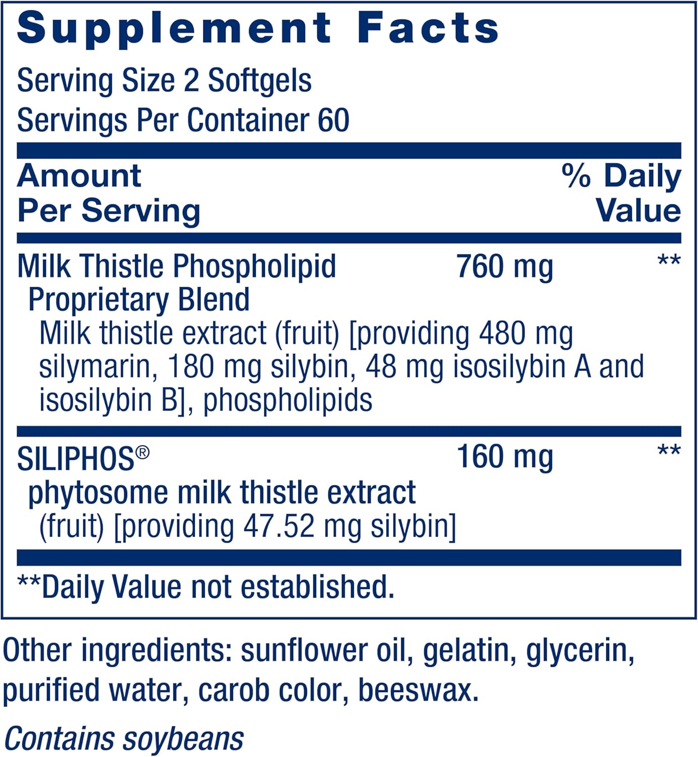 Advanced Milk Thistle & Magnesium Combo for Liver & Heart Health, Detox Support, Strong Bones - 120 Softgels & 500mg Capsules