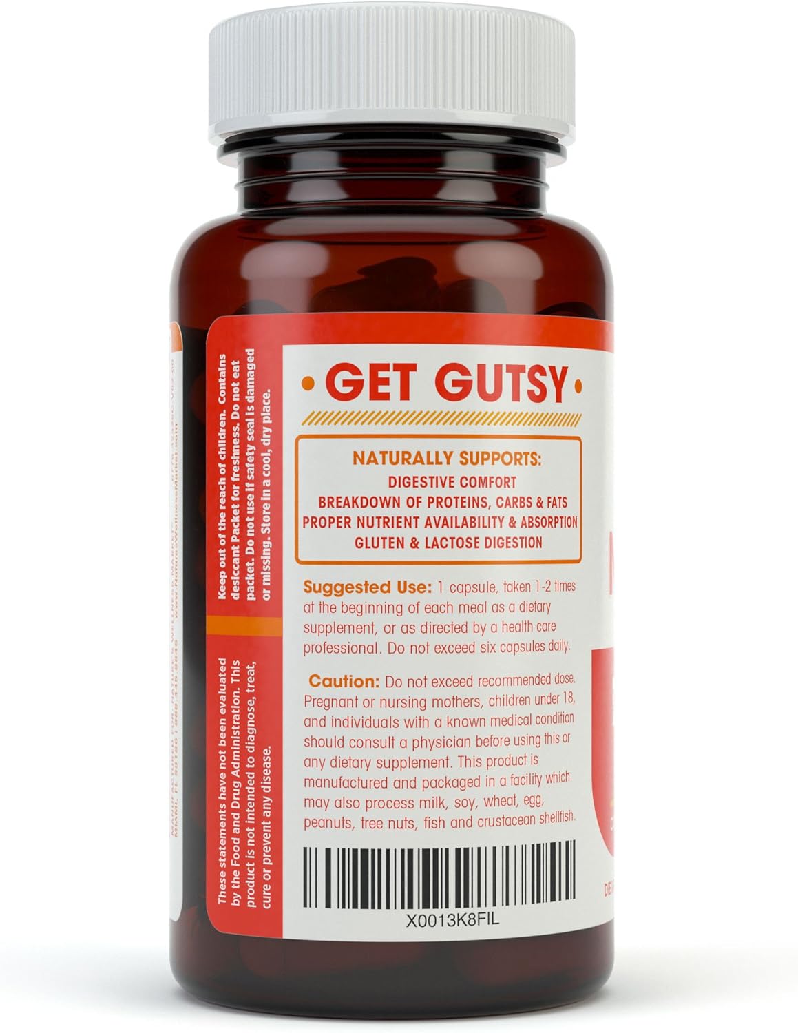 Advanced Multi Enzyme Supplement for Digestion & Absorption - Natural Relief for Gas, Bloating, IBS, Gluten & Lactose Intolerance by Natures Wellness