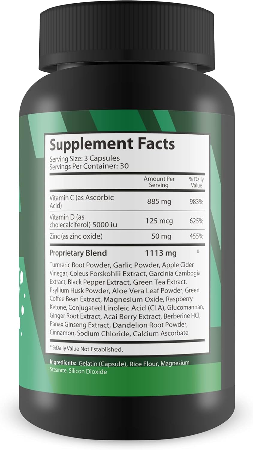 Advanced Nerve Support Supplement with Magnesium, Calcium, and Zinc - Promotes Healthy Nerve Function, Blood Flow, and Reduces Oxidative Stress - Soothes Nerve Discomfort - Pro Nerve Rescue Plus