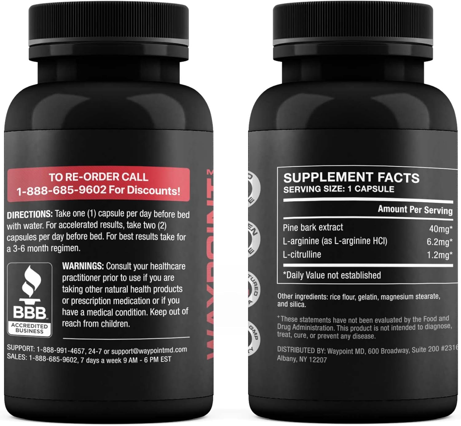 Advanced Nitric Oxide Booster for Men with L Arginine & L Citrulline - Muscle Recovery & Blood Flow Supplement
