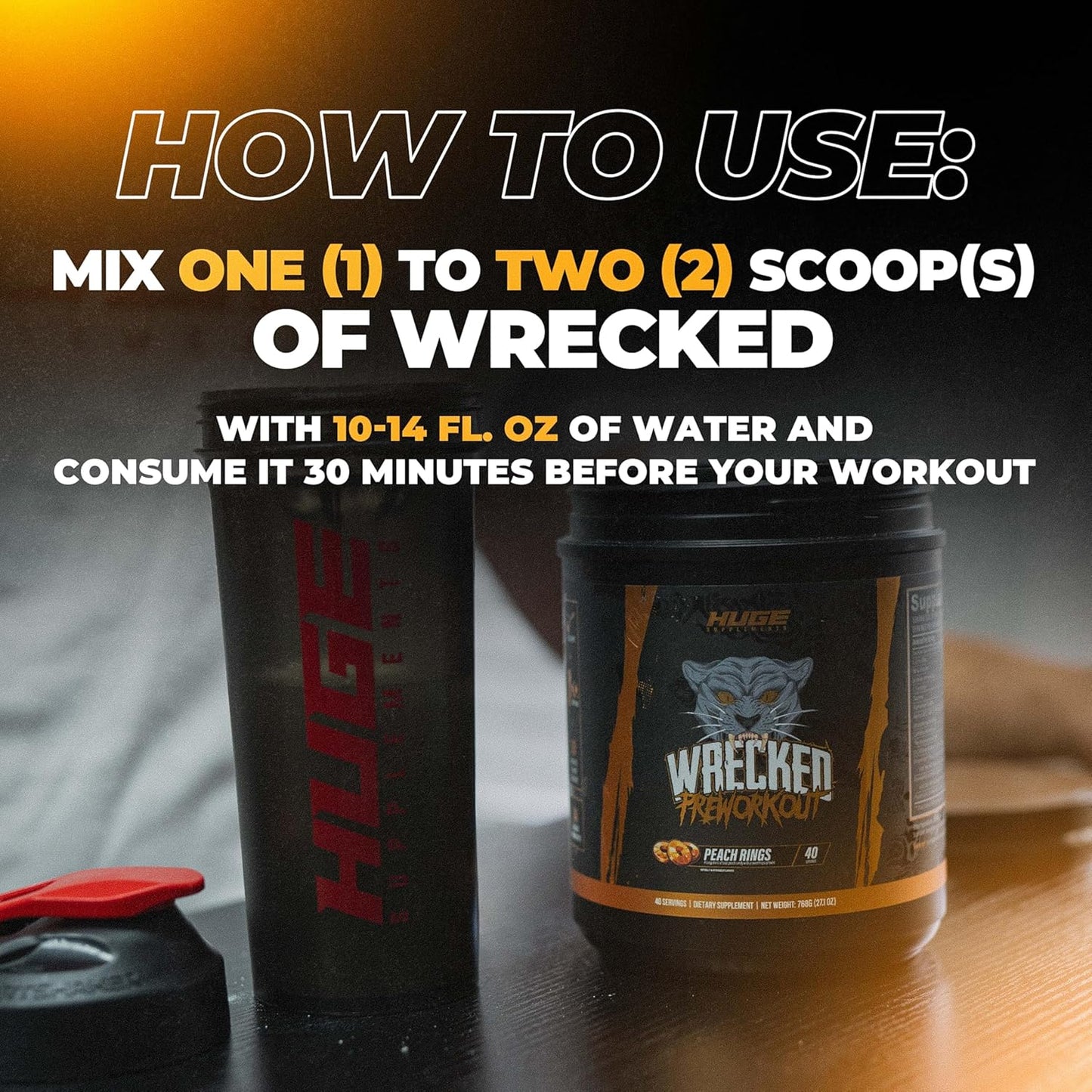 Advanced Pre Workout Powder with 10g L-Citrulline, 6.4g Beta Alanine, 5g Tyrosine - Boosts Energy, Focus, and Performance - 40 Servings
