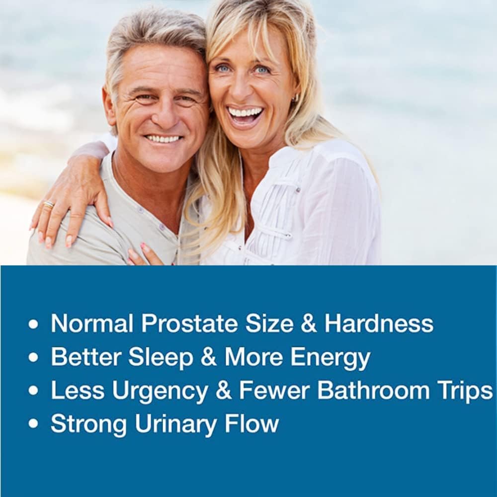 Advanced Prostate Health Supplement for Men - Prost-P10x with 10 Natural Ingredients incl. Saw Palmetto & Beta Sitosterol - Reduce Bathroom Trips & Urgency - 2 Month Supply