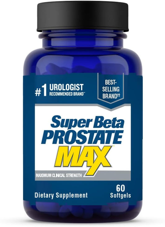 Advanced Saw Palmetto Prostate Support Supplement for Men - 60ct - SUPER BETA PROSTATE Max
