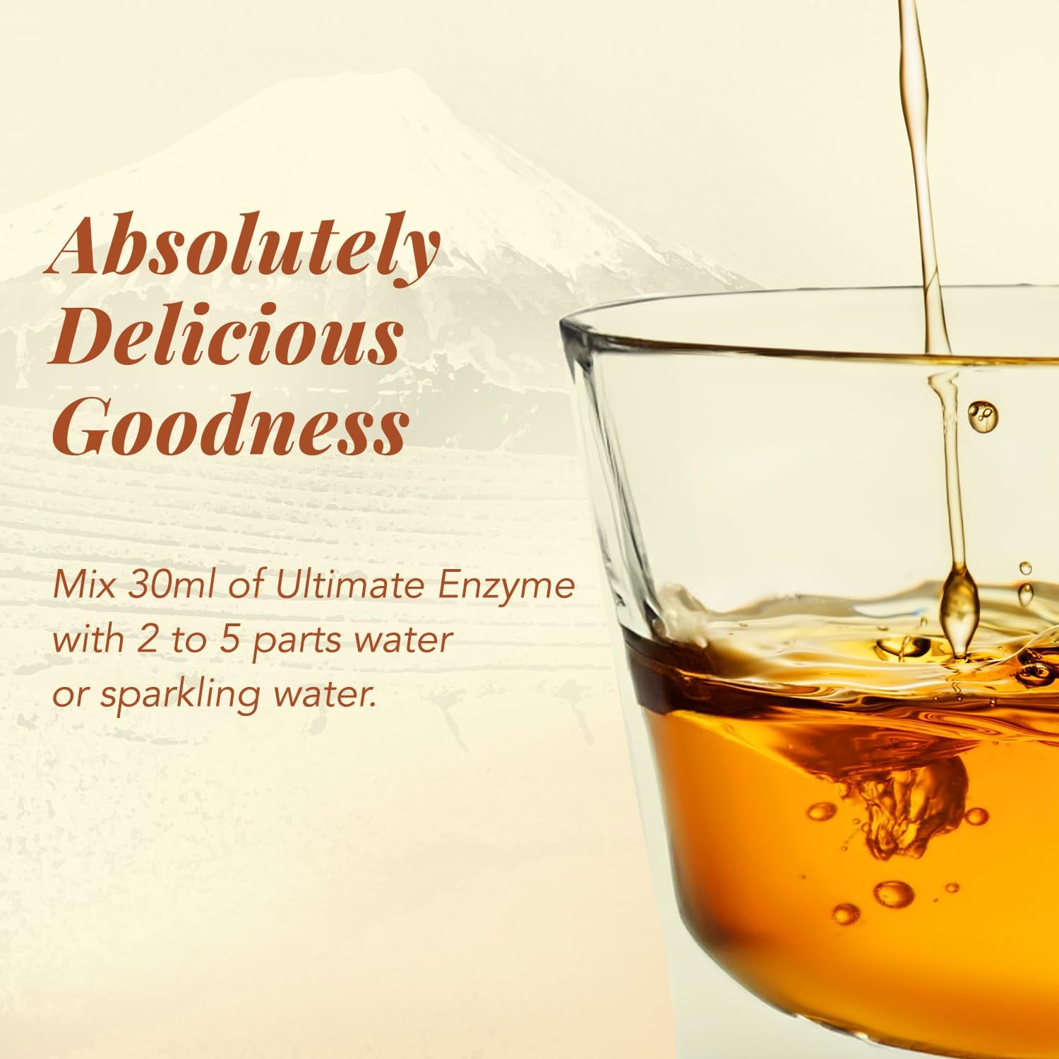 AFC Japan Ultimate Enzyme Drink - 100% Pure Extract of 106 Types of Vegetables & Fruits, Boost Metabolism, Immunity, Detox, Smooth Bowel, Relieve Gas, Bloating, Constipation - 720ml