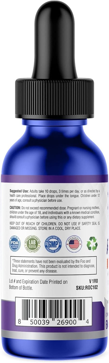 African Mango Liquid Drops for Weight Loss Support - Keto Detox, Appetite Suppressant, Vegan, USA Made - 2fl oz