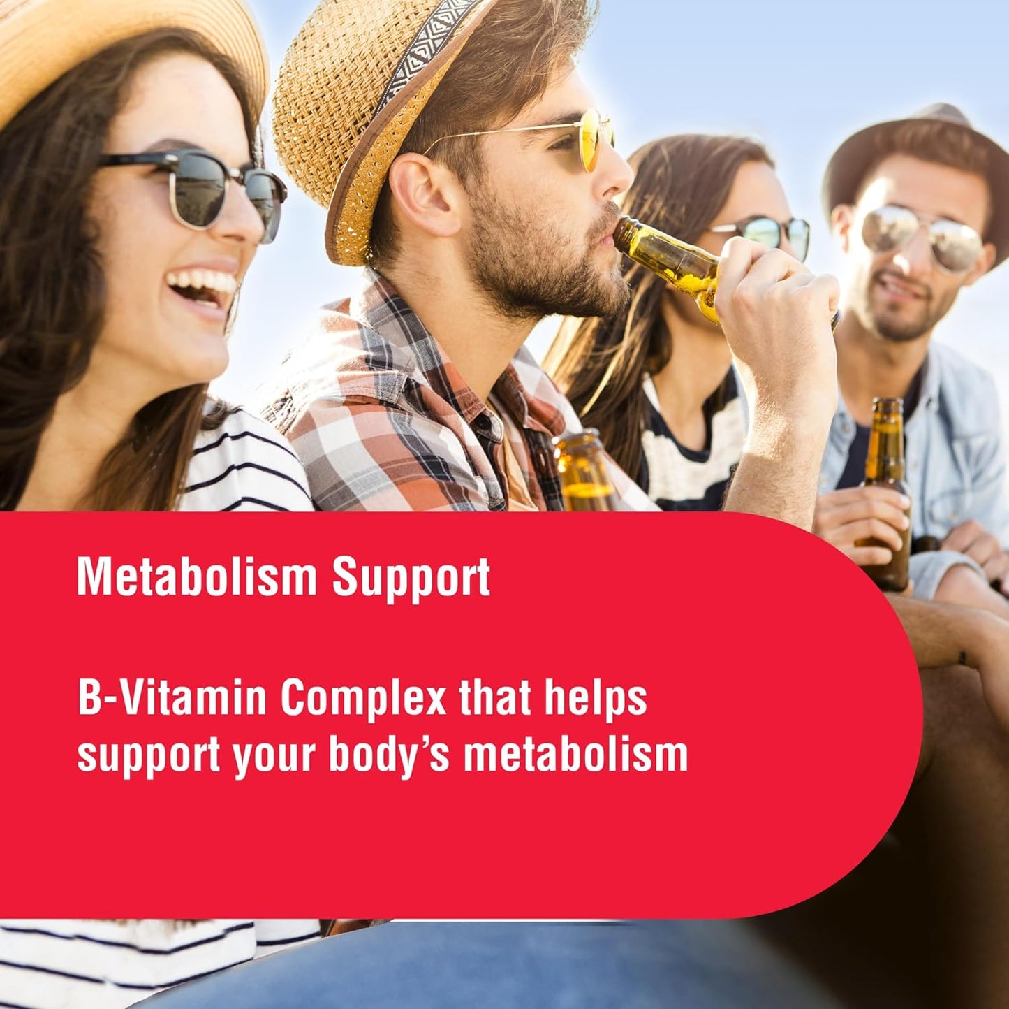 After Alcohol Aid & Recovery: Liver Health, Metabolism, Immune Support with DHM, Milk Thistle, B-Complex - 16 Stick Packs