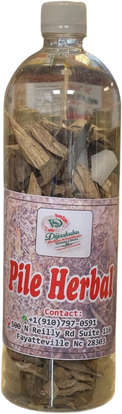 Agbo Jedi Traditional Herbal Supplement in Plastic Bottle - Pile Herbs Blend