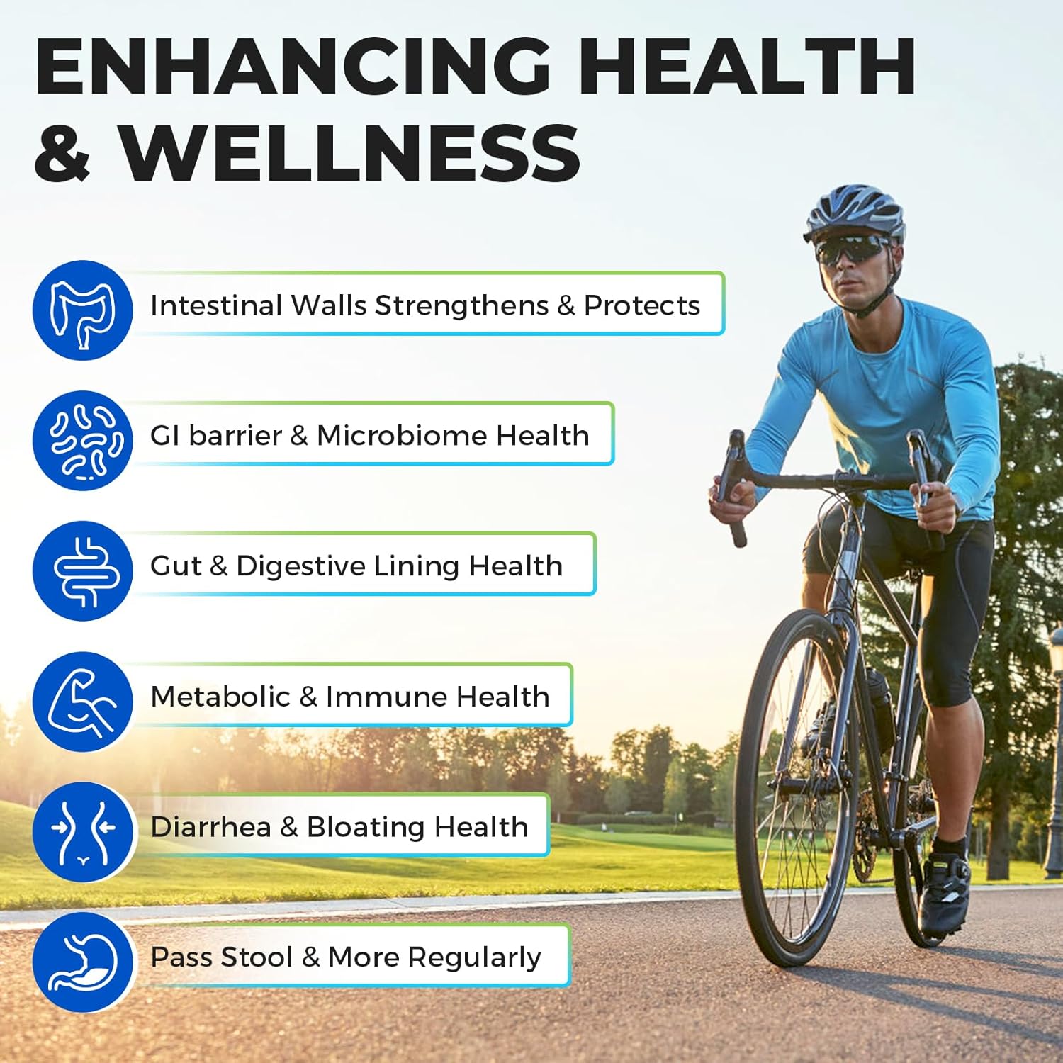 Akkermansia Probiotic with GLP-1 for Gut Health, Digestive and Metabolic Support - 60 Capsules