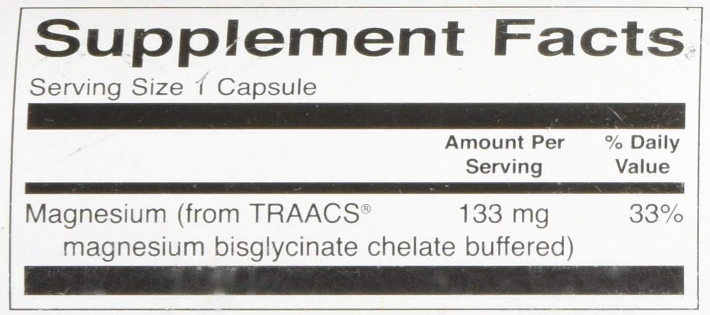 Albion Chelated Magnesium Capsules 133 mg - 90 Count by Swanson Ultra