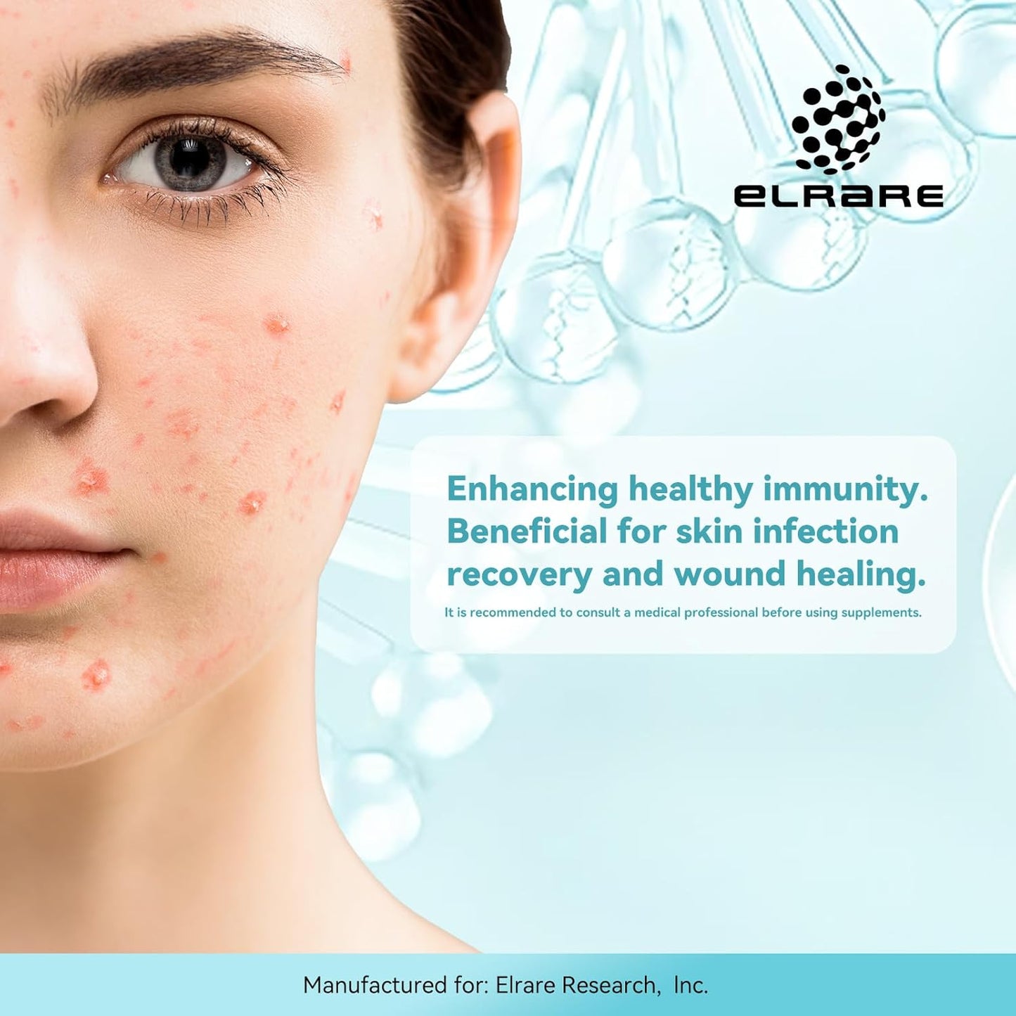 Albion TRAACS Zinc Bisglycinate Supplement 10mg, 60 Mini Capsules Size#2