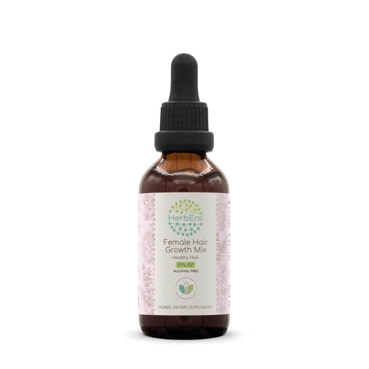 Alcohol-Free Female Hair Growth Tincture with Rosemary, Stinging Nettle, and Reishi - 2 fl oz