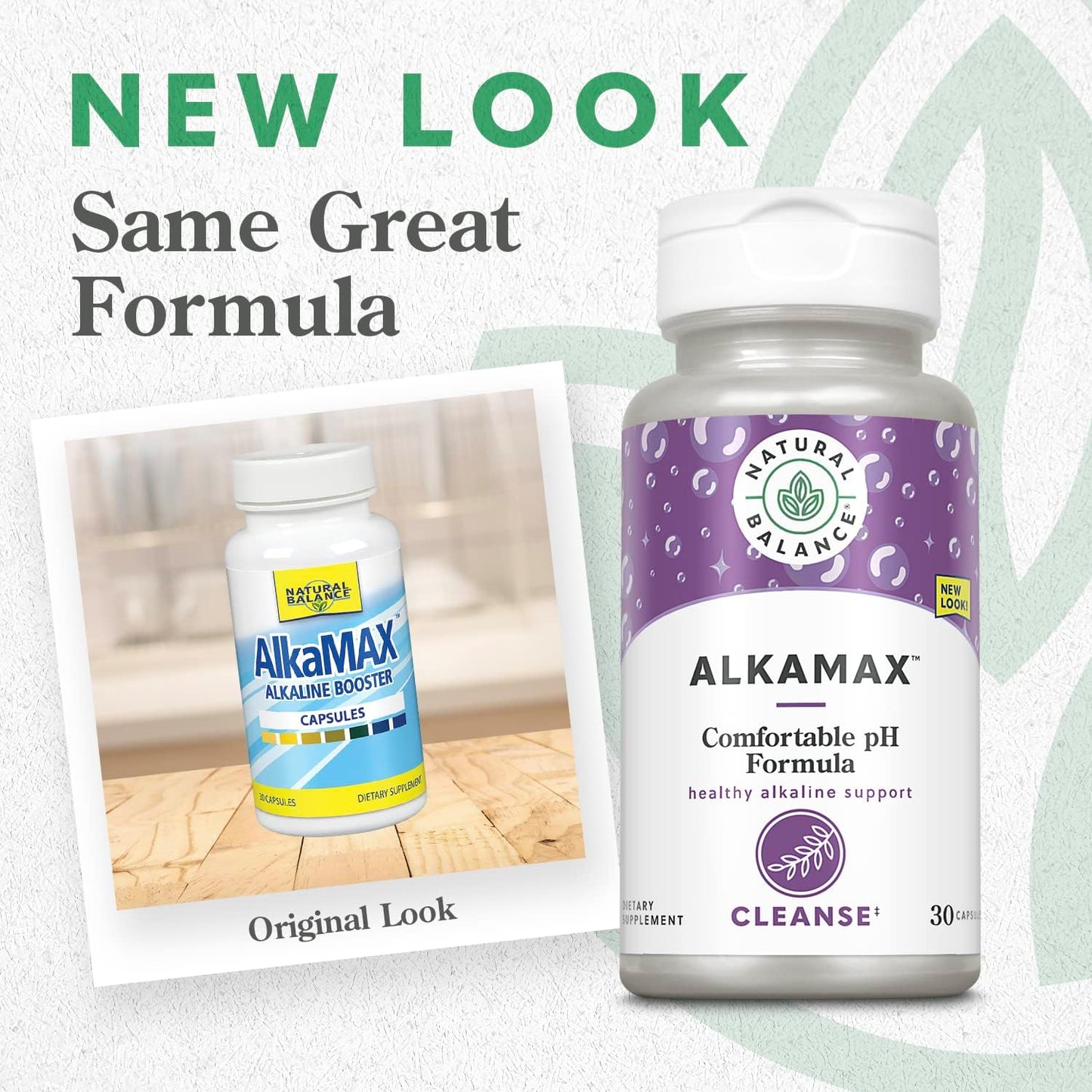 AlkaMax Capsules with Calcium, Magnesium, and Potassium - pH Balancer for Neutralizing Acidity - 30 Count