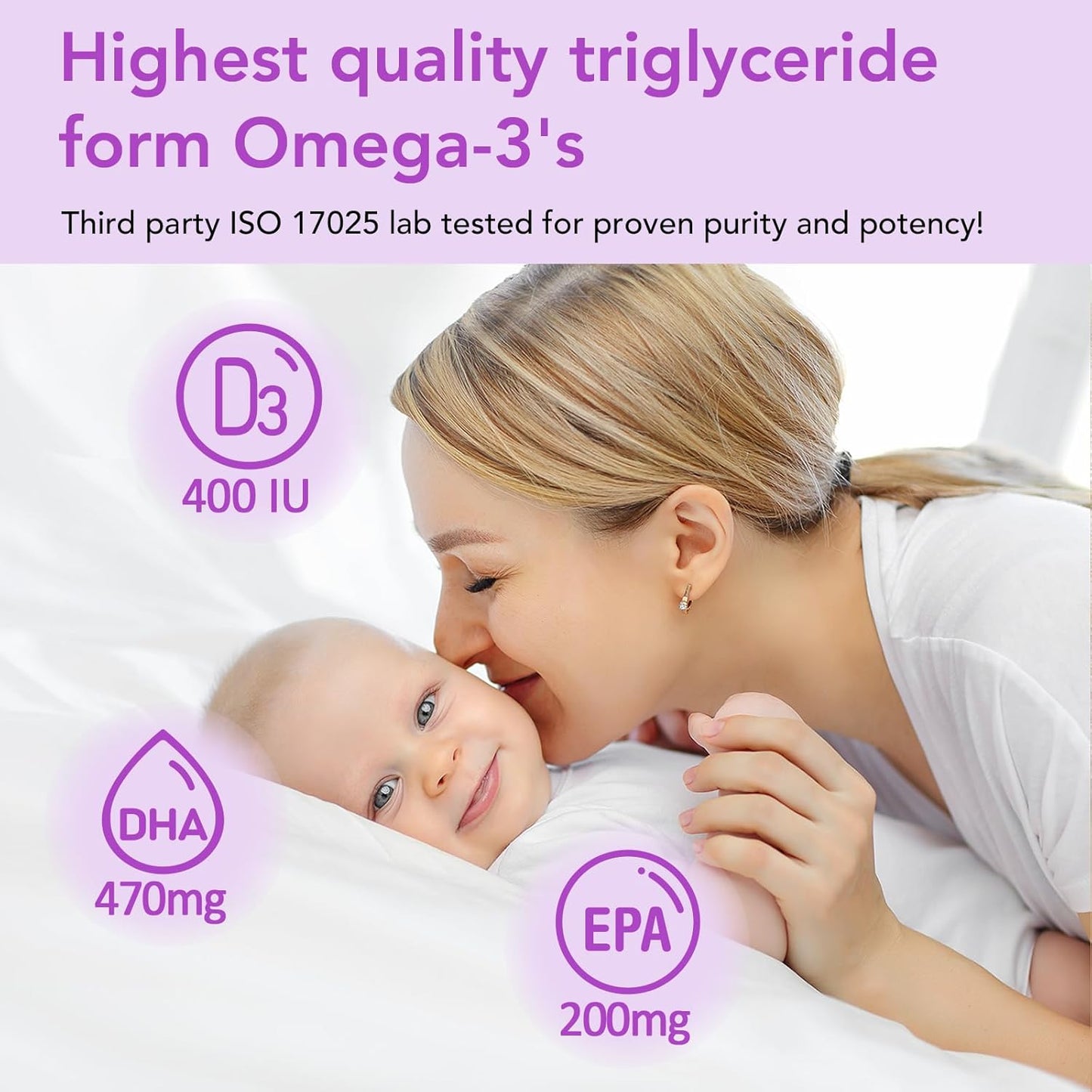 All-in-One Prenatal Supplement with Probiotics, DHA Fish Oil, and Vitamin Formula