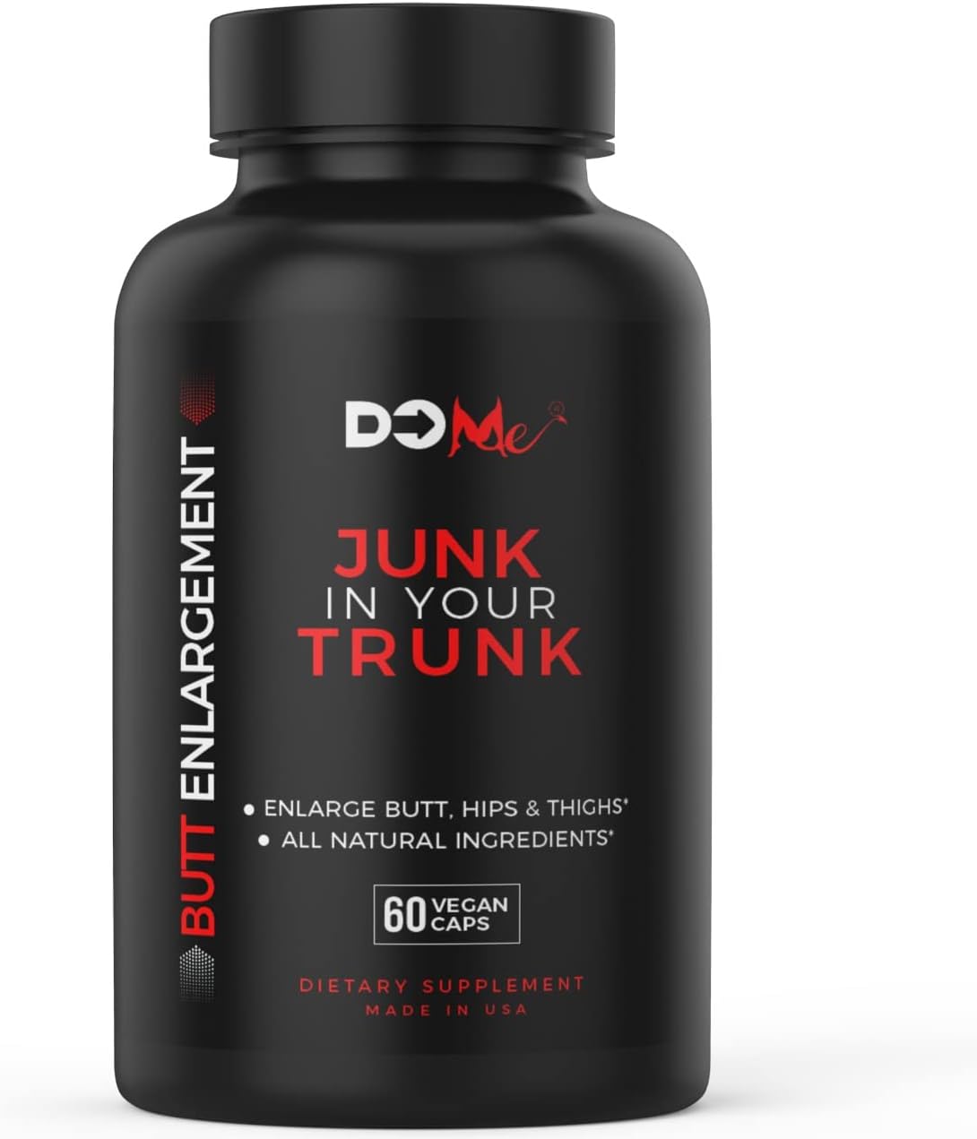 All-Natural Butt Enhancement Pills for Bigger, Firmer Booty - Glute Boost Growth - Tighten, Lift, Say Bye to Cellulite - 60 ct