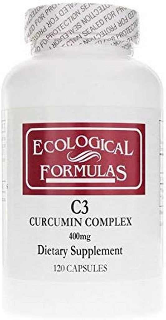 All-Natural Ecological Formulas C3 Curcumin Complex 400 Mg - 120 Capsules
