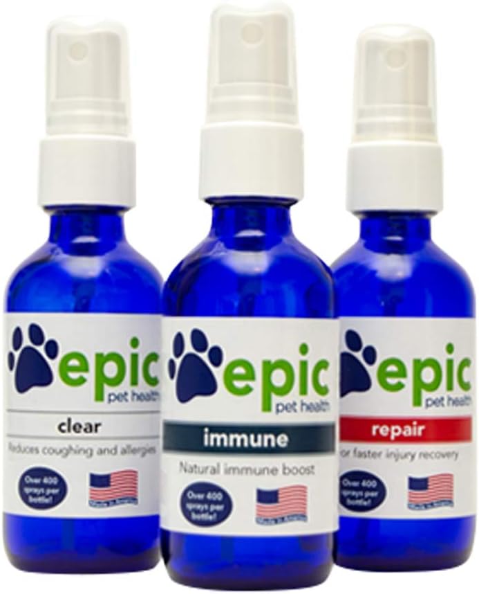 All-Natural Electrolyte Supplement for Cats & Dogs - Promotes Healthy Immune System, Relieves Allergies - Nutritional Multivitamin Spray